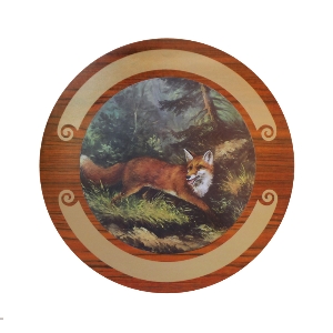 AKAH Onur plakaları özel başarılar için von AKAH Ehrenscheibe Fuchs 34cm 38612013
