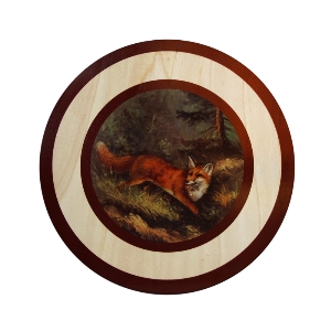 Onur plakaları özel başarılar için von AKAH Ehrenscheibe Fuchs 30cm 38660013