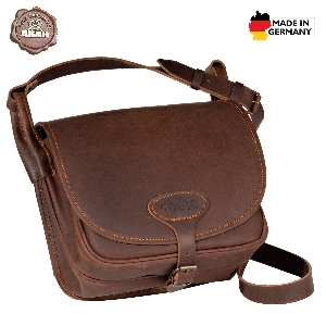 Av sahası ve ekipman için av çantaları von AKAH AKAH Förstertasche aus Pull-up Leder 60131001