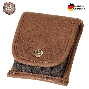 Fişek kılıfları ve fişek kemerleri von AKAH AKAH Patronenetui Elchleder mit Loden 67976001