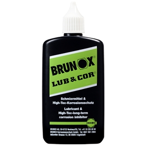 Silah bakımı avcılık ve atıcılık sporu için von AKAH BRUNOX Lub&Cor 100ml Tropfflasche 72905100