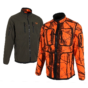 AKAH Ceketler ve dış mekan anorakları von AKAH HOUSE OF HUNTING Wendbare Fleecejacke CAMO BLAZE 81810003