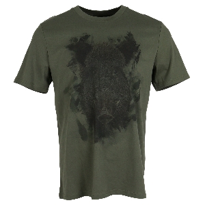 ALMTRACHT T-Shirt Wildsau, oliv
