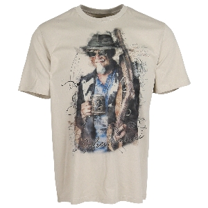 AKAH Gömlekler ve dış mekan için Tişörtler von AKAH ALMTRACHT T-Shirt Albert, sand 83816004
