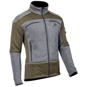 Kazaklar ve hırkalar von AKAH PSS X-treme Arctic Faserstrickjacke grün/grau 89947009