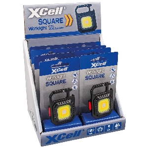 Av sahası ve outdoor için av ekipmanları von AKAH XCell Work Square LED-Akku-Leuchte (Display 8 Stück) 69125000