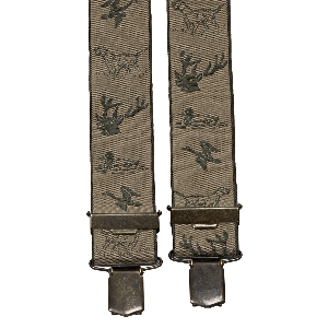 AKAH Aksesuarlar için avcılık ve outdoor von AKAH Hosenträger Jacquard Wildmotive beige 87646000